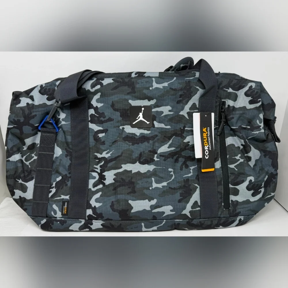 Jordan Camo Duffel Bag